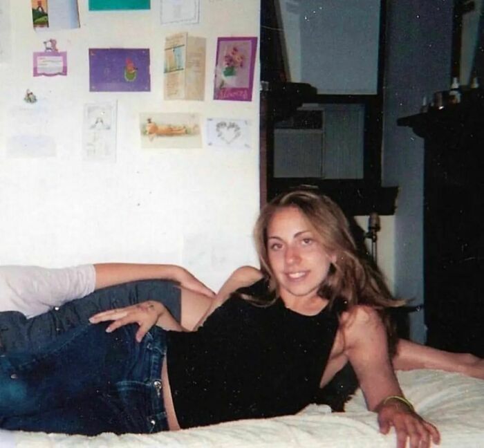 Teenage Stefani Germanotta (Lady Gaga) With A Friend, 2003