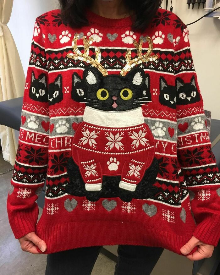Christmas Sweater Time. This One Isn't Ugly