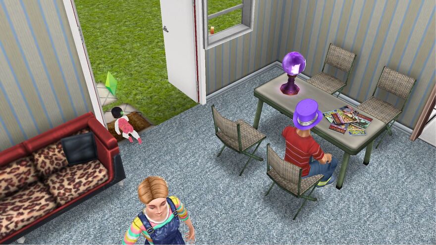 I Often Take Screenshots Of Funny Moments In Sims.
