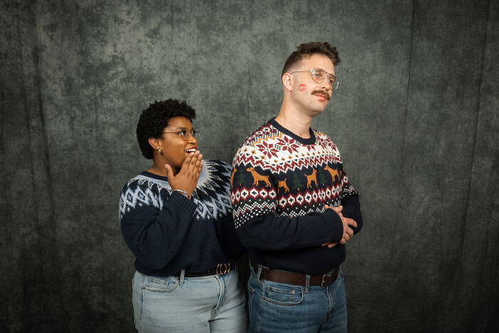 My Husband And I Did Rhe Awkward 80's Photoshoot For Our Anniversary (35 Pics)
