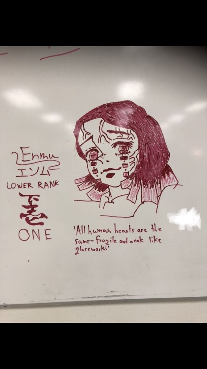 Drew This On A Whiteboard (I Looked At A Picture On My Phone For Reference)