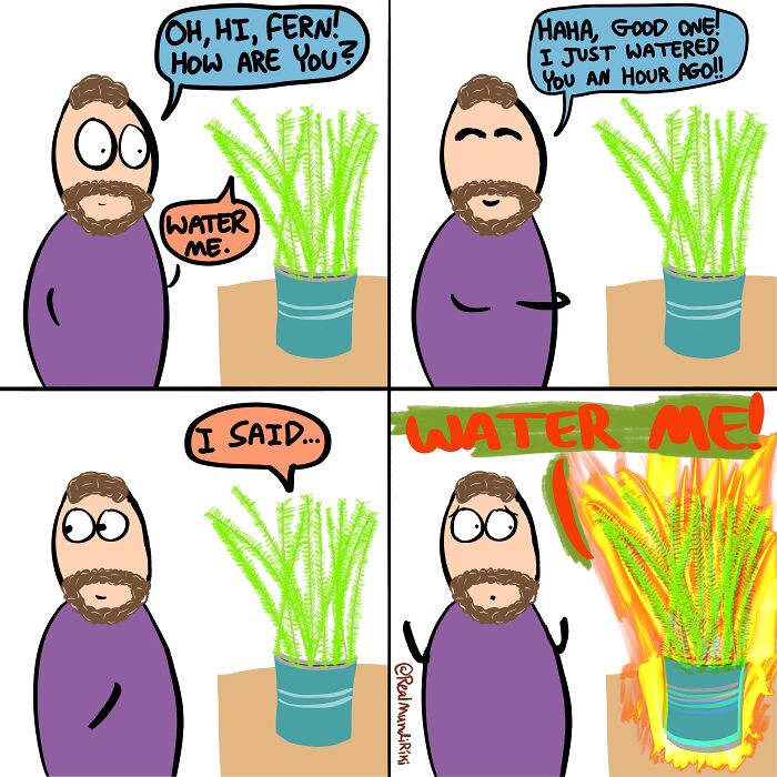 I Made 7 Comics About Living With Plants And I Wanted To Share Them With You I Made 7 Comics About Living With Plants And I Wanted To Share Them With You