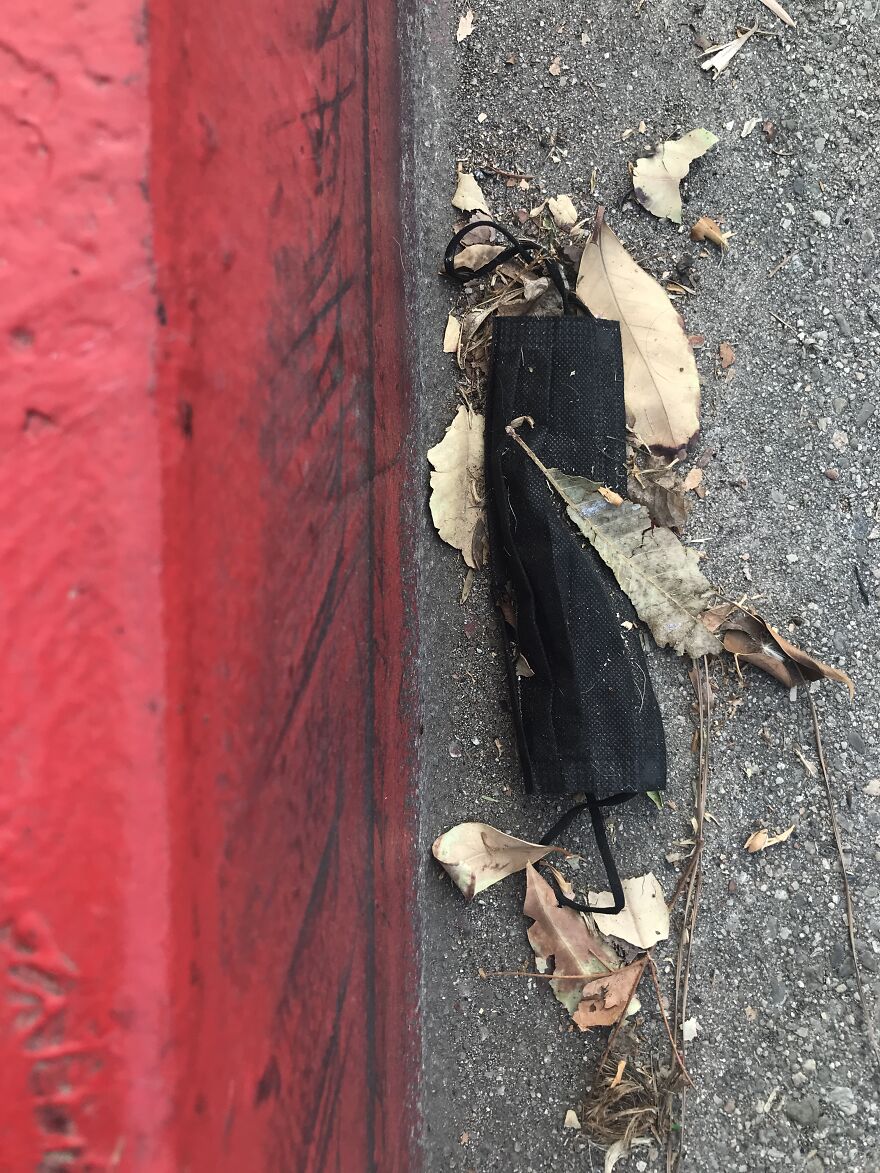 Earth's Newest Layer Of Trash: Face Masks Earth's Newest Layer Of Trash: Face Masks