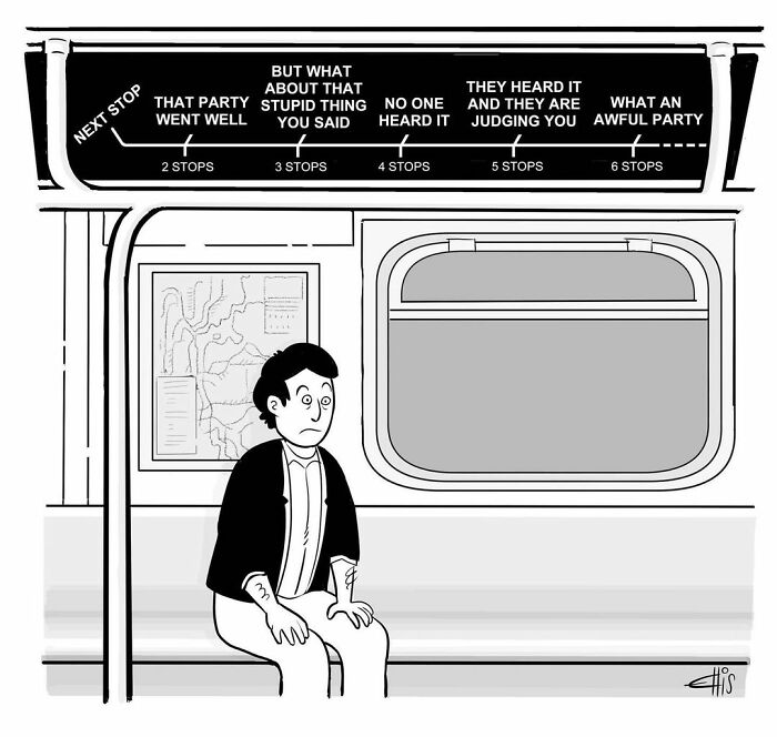 Funny One-Panel Comics By Ellis Rosen With A Sudden Twist