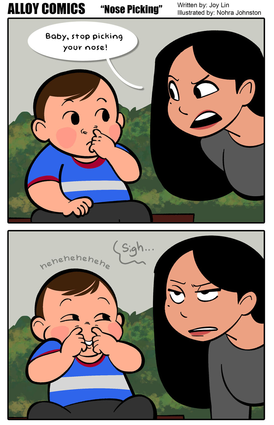 Here Are Some More Honest Comics About Raising My Toddler With Hubby