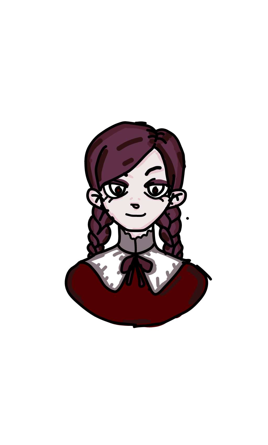 Hey Pandas, Draw Your Best Wednesday Addams