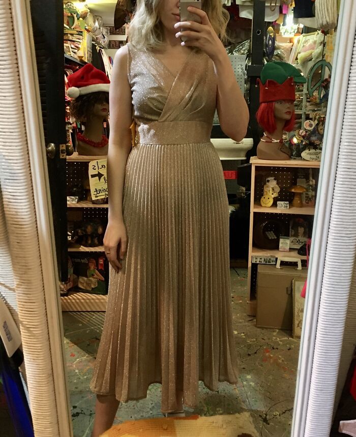 Glittery 1960s Dress