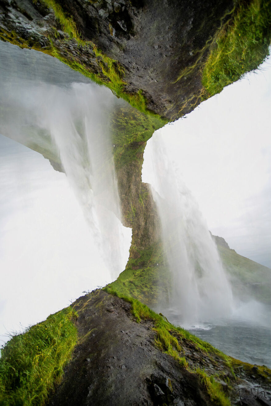 Iceland-Seljalandsfoss Waterfall #8