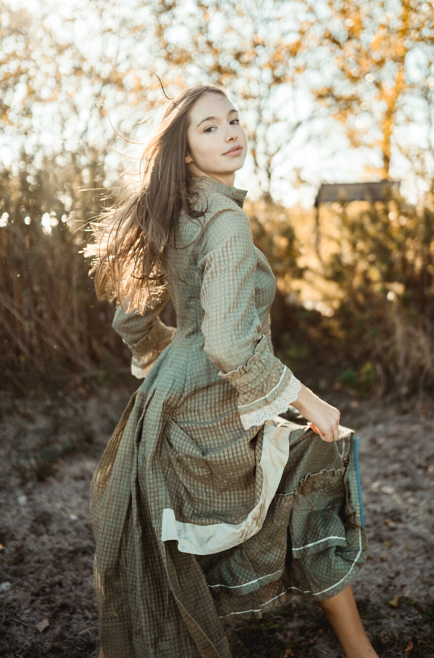 1870s Wool Walking Suit