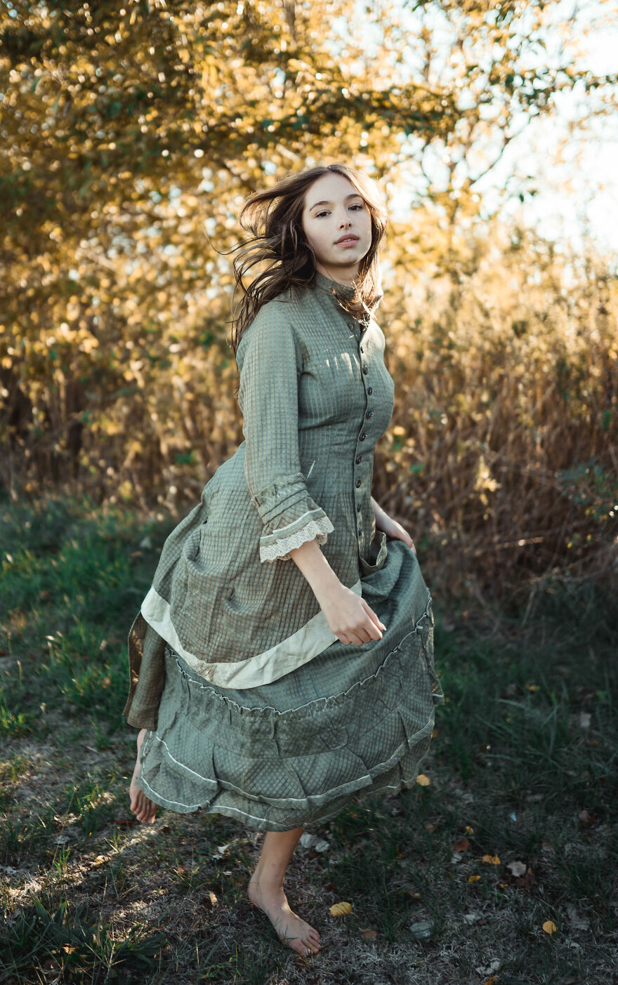 1870s Wool Walking Suit