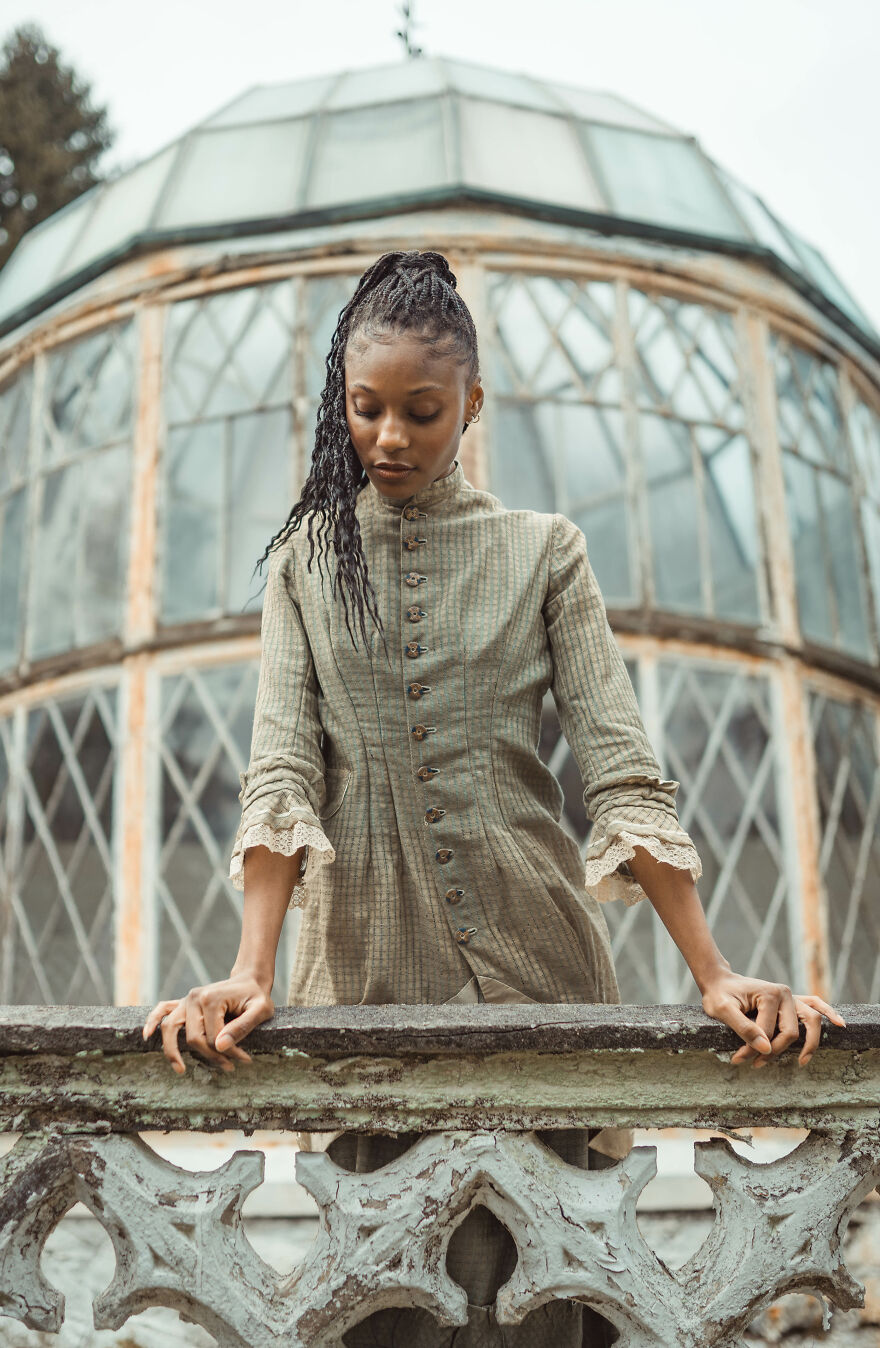 1870s Wool Walking Suit