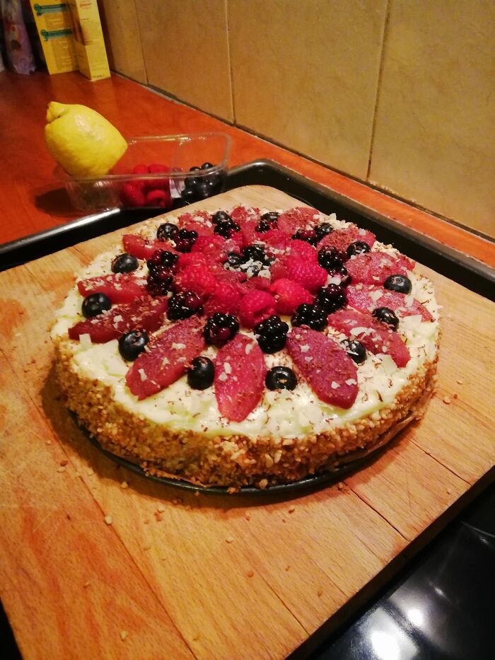 My First Homemade Autumn (Whipped) Cream Pie Ever. Although I'm Not Sure If Adding Whipped Made It Sound Any Better