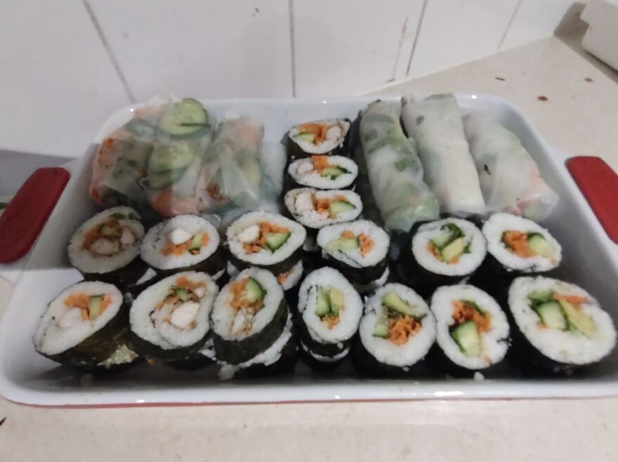 Sushi And Cold Rolls