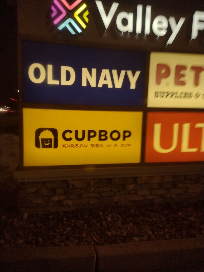 If You Look Closely You Can See The Cupbop Has Googly Eyes On It