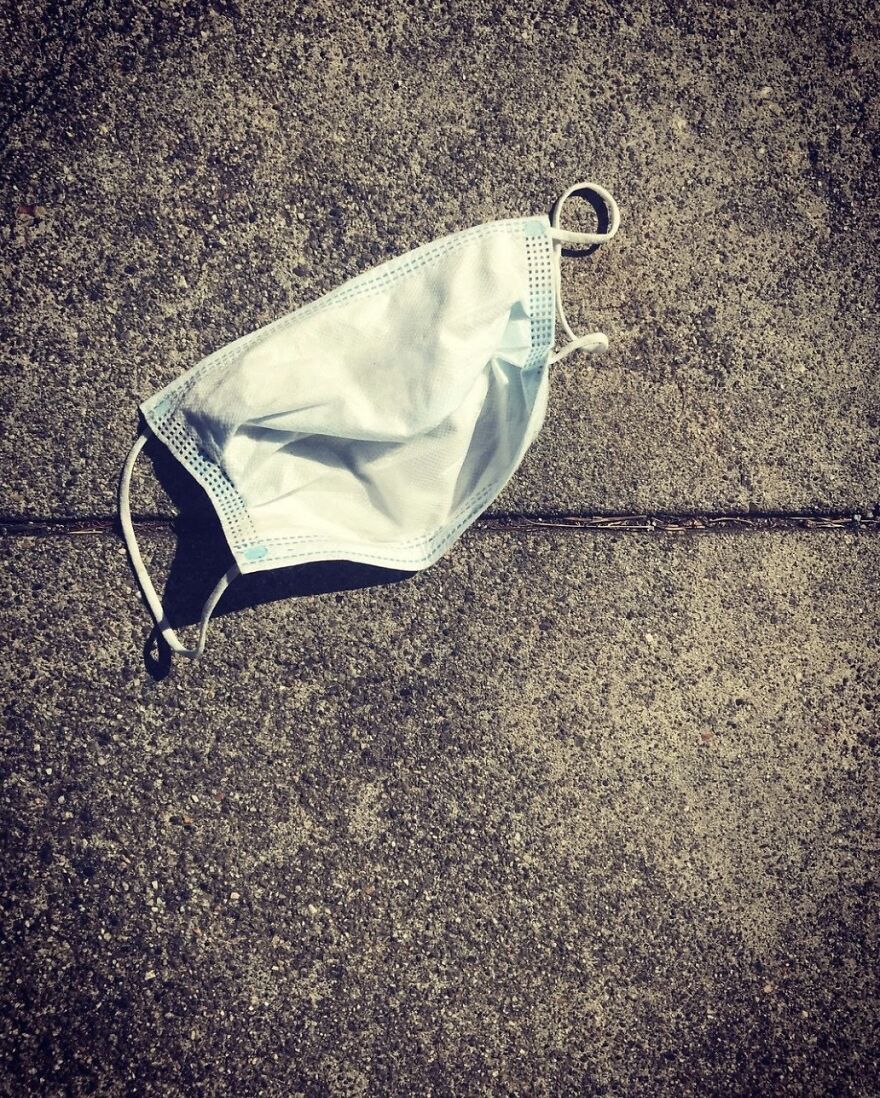 Earth's Newest Layer Of Trash: Face Masks Earth's Newest Layer Of Trash: Face Masks