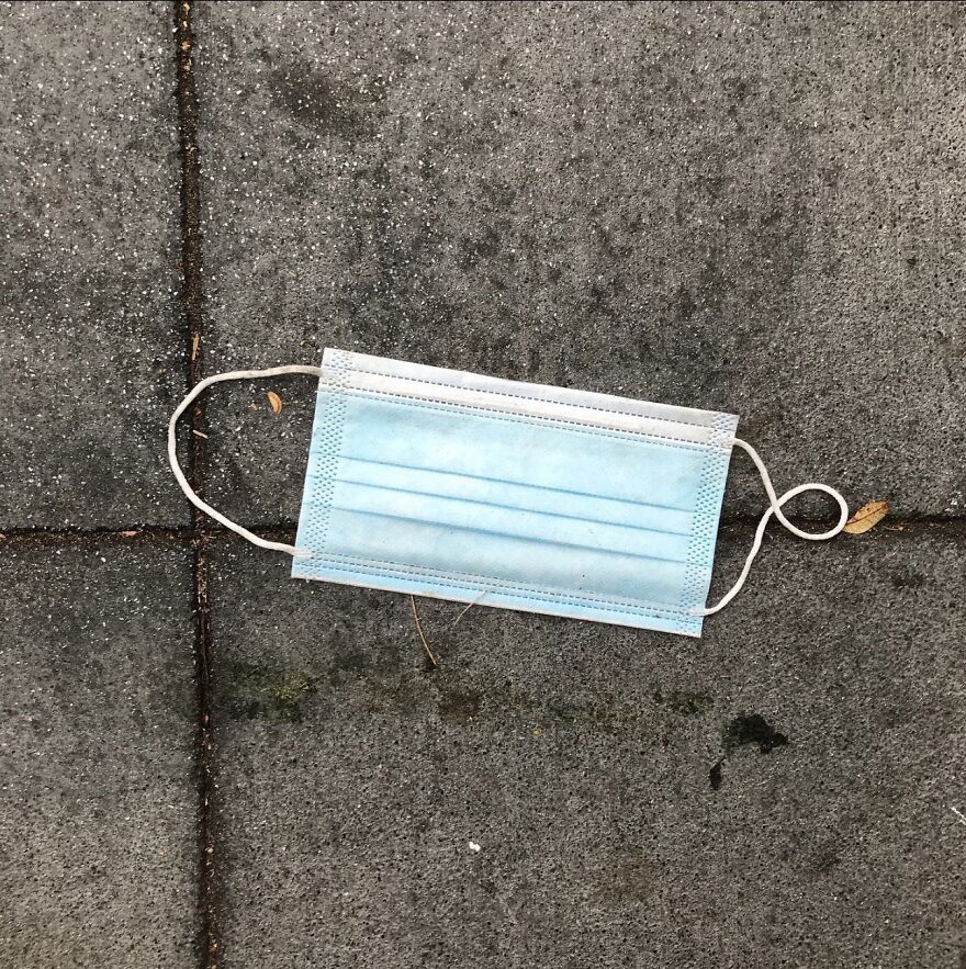 Earth's Newest Layer Of Trash: Face Masks Earth's Newest Layer Of Trash: Face Masks