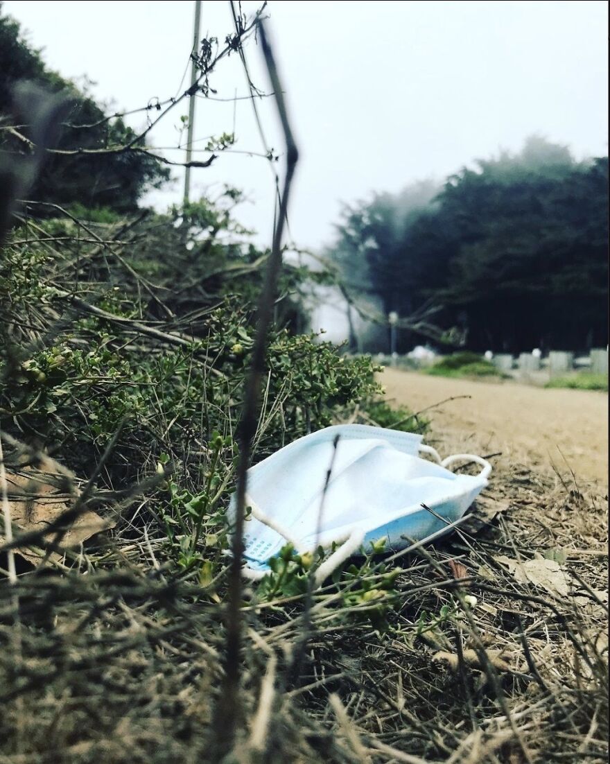 Earth's Newest Layer Of Trash: Face Masks Earth's Newest Layer Of Trash: Face Masks