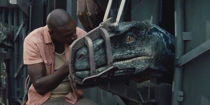 Omar Sy in Jurassic Park