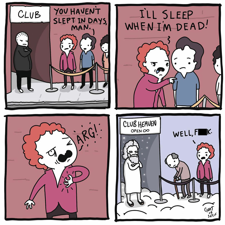 New Quirky Comics By Cameron Spires With A Dark Ending