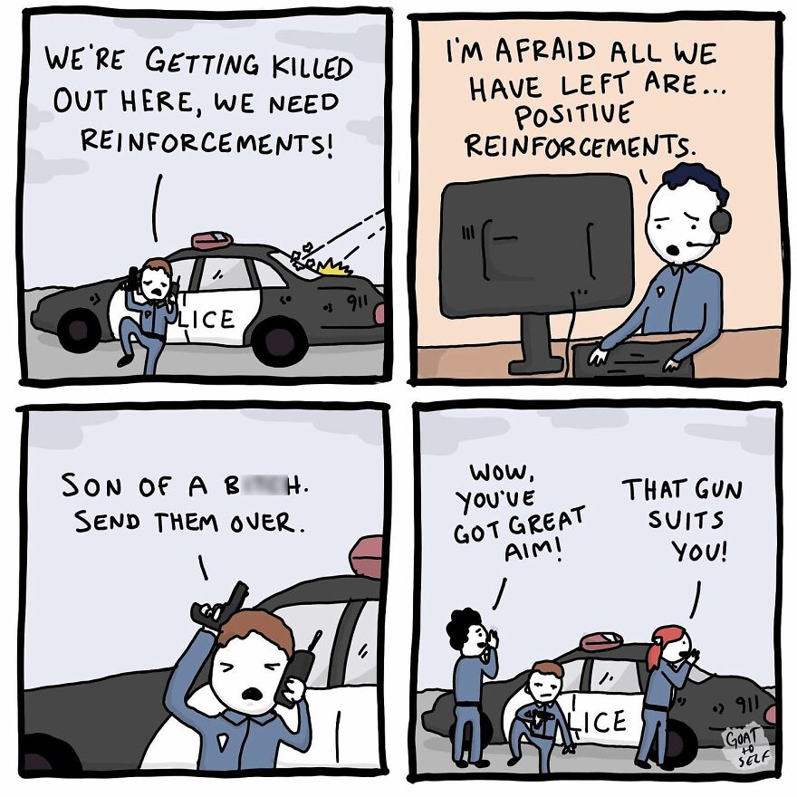 New Quirky Comics By Cameron Spires With A Dark Ending