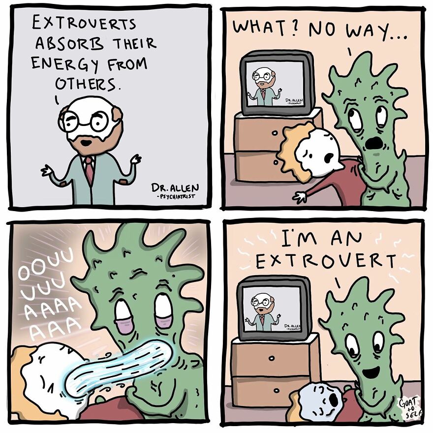 New Quirky Comics By Cameron Spires With A Dark Ending