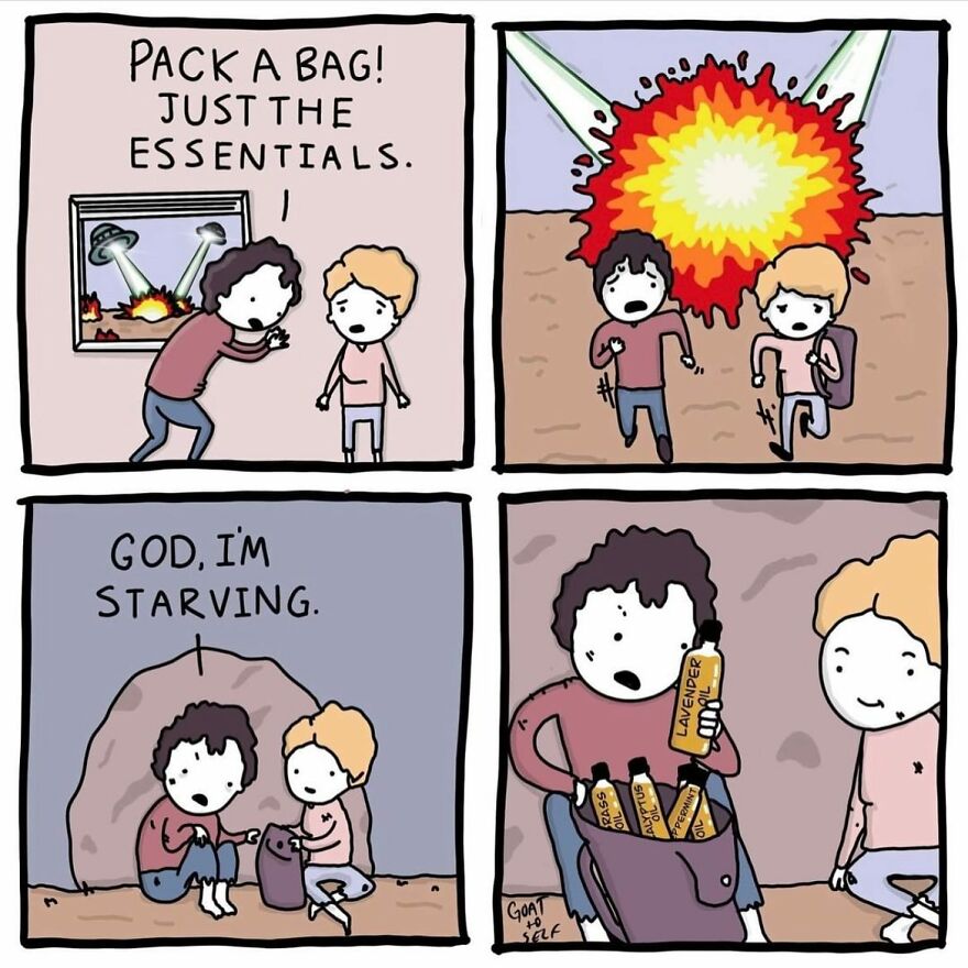 New Quirky Comics By Cameron Spires With A Dark Ending