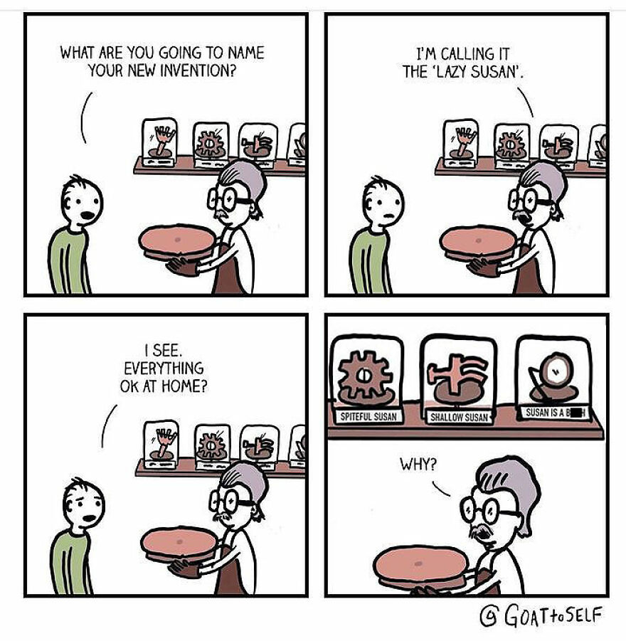 New Quirky Comics By Cameron Spires With A Dark Ending