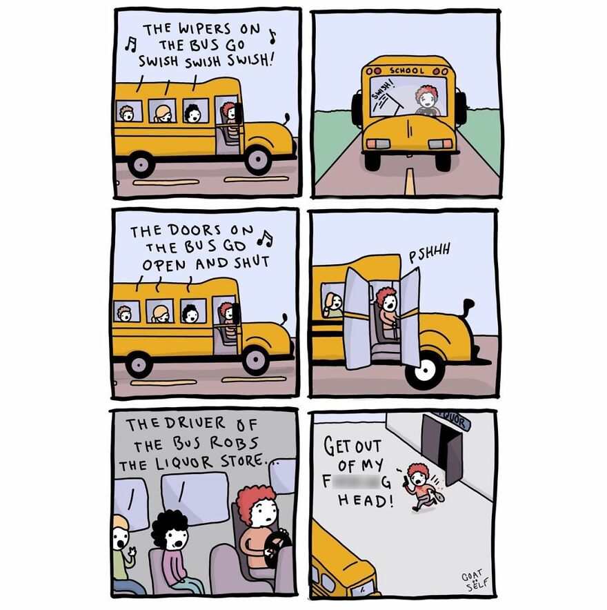 New Quirky Comics By Cameron Spires With A Dark Ending