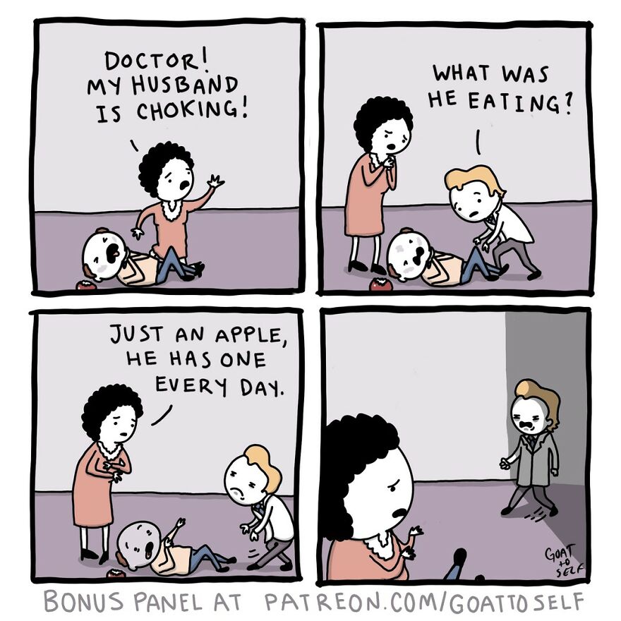 New Quirky Comics By Cameron Spires With A Dark Ending