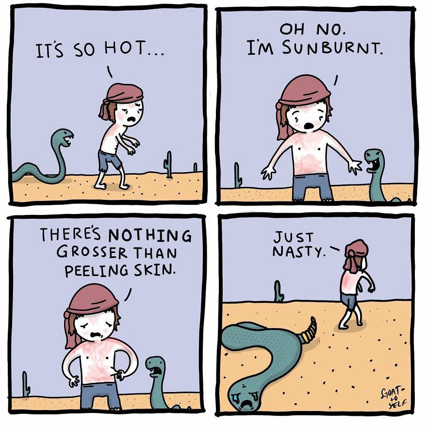 New Quirky Comics By Cameron Spires With A Dark Ending