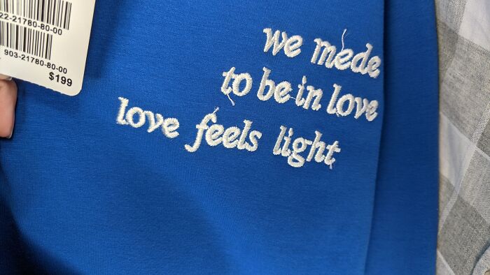 We Mede To Be In Love, Love Feels Light