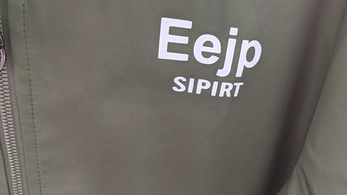 Eejp Sipirt (Probably Means Jeep Spirit)