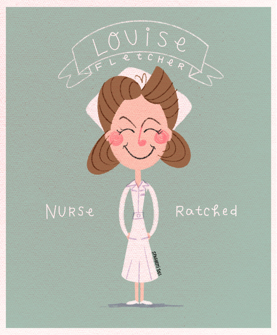 Louise Fletcher (Nurse Ratched) September 23, 2022