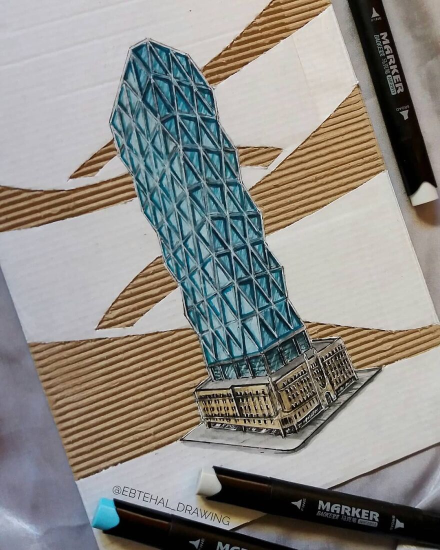 Woman Uses Cardboard as a Medium for Amazing 3D Architectural Art 638a1e3f61d4c 880 » hindu metro