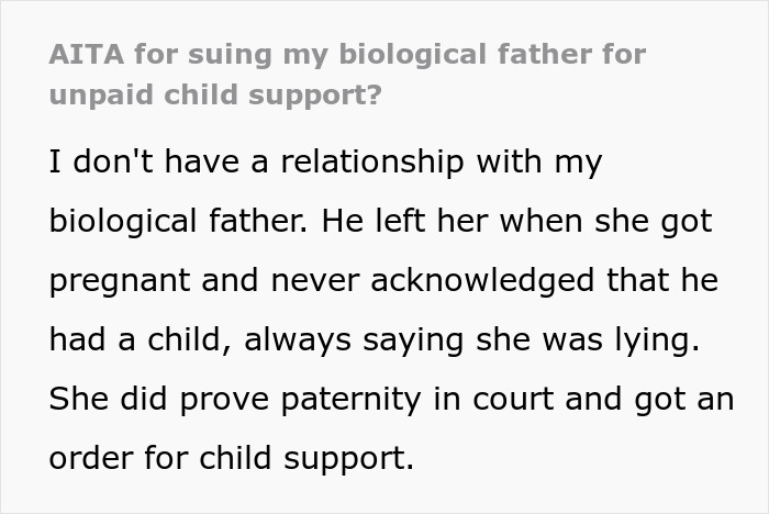 Bio Father Refuses To Pay Child Support, Gets Sued For $350K And Loses The Case Bio Father Refuses To Pay Child Support, Gets Sued For $350K And Loses The Case