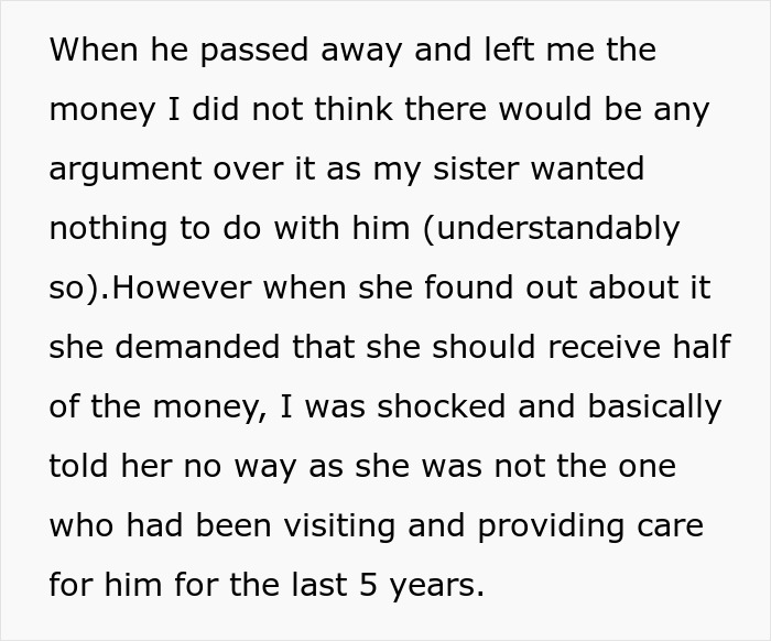 Sister Cut Ties With Grandad For His Anti-LGBTQ+ Views, Later Demanded Her Brother Share Half Of His Inheritance Sister Cut Ties With Grandad For His Anti-LGBTQ+ Views, Later Demanded Her Brother Share Half Of His Inheritance
