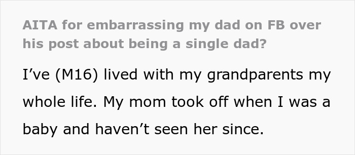 Man Posts About The “Sacrifices” Of Being A Single Parent, In Return His Son Publicly Acknowledges Their Lack Of Contact