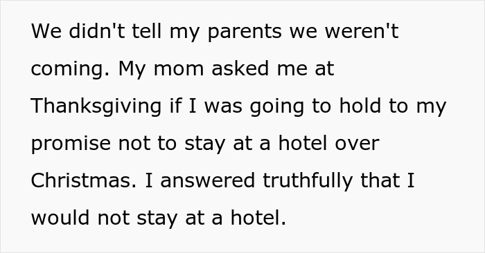 “Am I A Jerk For Skipping Christmas With My Parents Since They Won’t Treat Me Like An Adult?” “Am I A Jerk For Skipping Christmas With My Parents Since They Won’t Treat Me Like An Adult?”