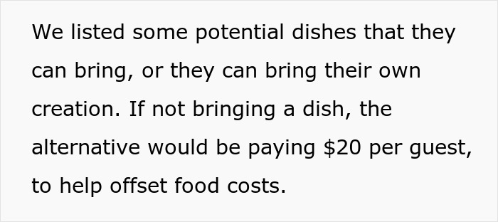 Money’s Tight, So This Guy Skips Throwing $600 On Cooking For 27 People And Potlucks It, Some Guests Get Offended Money’s Tight, So This Guy Skips Throwing $600 On Cooking For 27 People And Potlucks It, Some Guests Get Offended