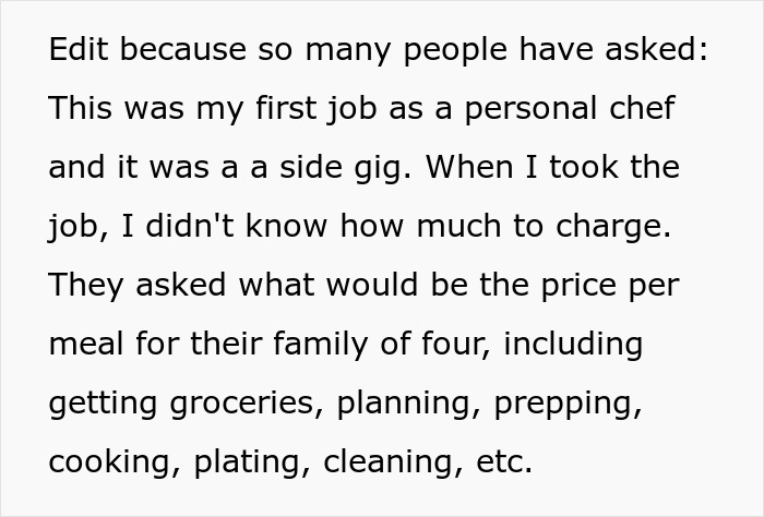 "I'm Worried That One Day They Will Find Out": Personal Chef To An Upper-Class Family Confesses About How They Really Cook Their Food