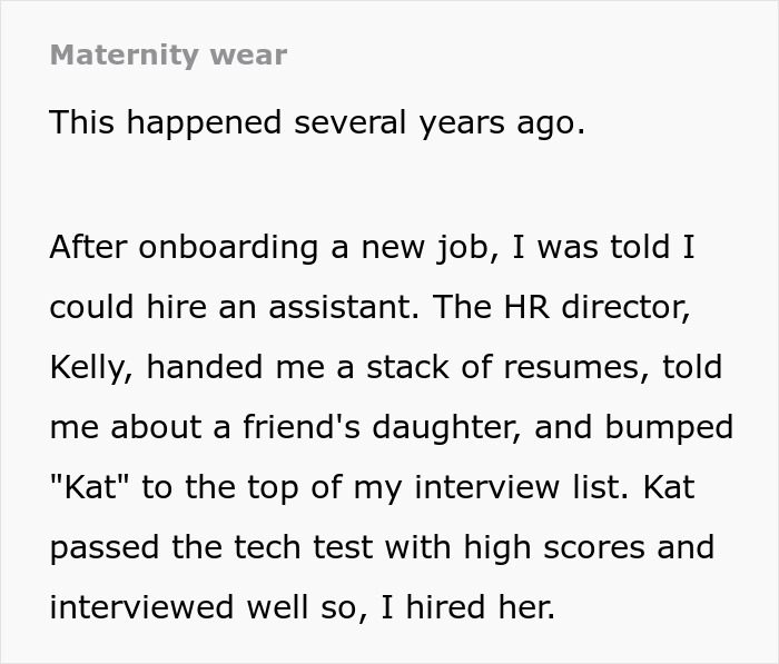 HR Director Forces Pregnant Employee To Buy Special Maternity Clothes To Fit The Company's Dress Code Policy, It Backfires In Her Face