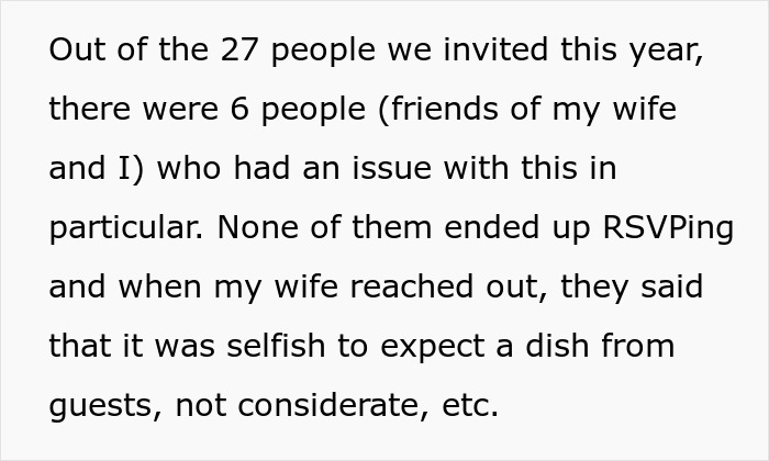 Money’s Tight, So This Guy Skips Throwing $600 On Cooking For 27 People And Potlucks It, Some Guests Get Offended Money’s Tight, So This Guy Skips Throwing $600 On Cooking For 27 People And Potlucks It, Some Guests Get Offended