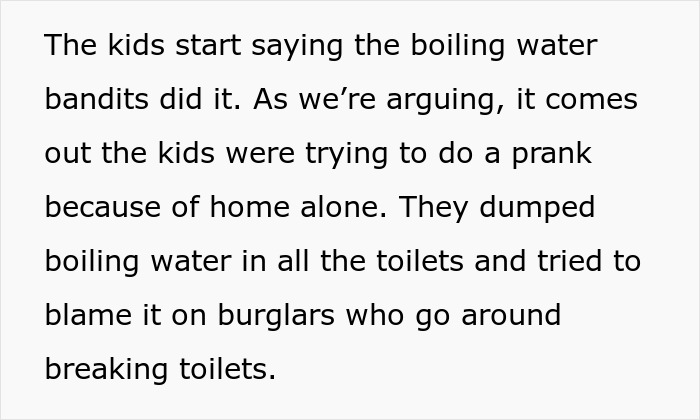 Aunt thinks she was wrong to ask her grieving nephew to leave the house after he pranked and broke all the toilets