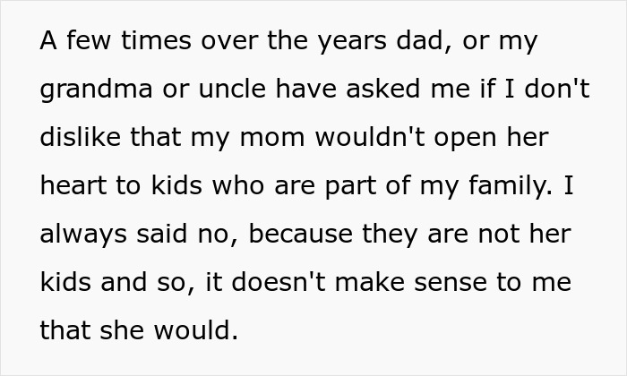 16 YO doesn't care that his half-siblings feel separated from their family because they were the result of his father cheating on his mother.