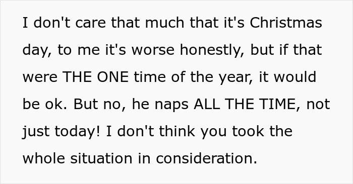 People Online Call This Woman The Jerk For Critiquing Her Husband Who Decided To Take A Nap On Christmas Day People Online Call This Woman The Jerk For Critiquing Her Husband Who Decided To Take A Nap On Christmas Day