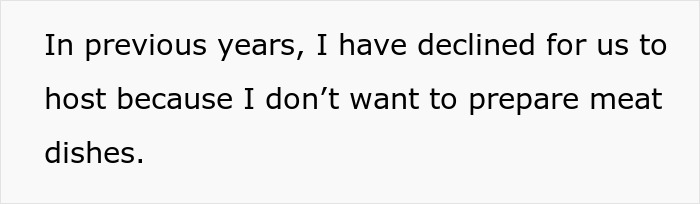 Vegan Woman Wonders "Am I A Jerk For Refusing To Host My In-Laws For Christmas?" Vegan Woman Wonders "Am I A Jerk For Refusing To Host My In-Laws For Christmas?"