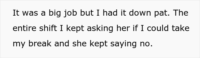 Cafeteria Worker Teaches Toxic Manager A Lesson By Maliciously Complying With Their Chaotic Break Schedule Cafeteria Worker Teaches Toxic Manager A Lesson By Maliciously Complying With Their Chaotic Break Schedule