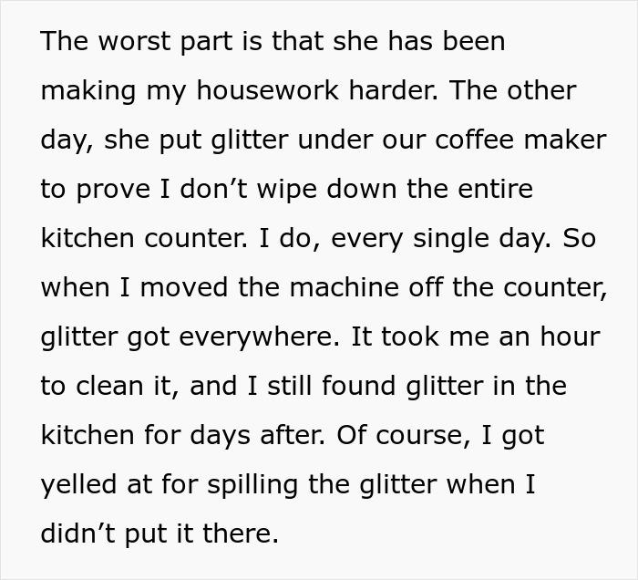 Wife Sets A Glitter Trap For Husband To Test His Housework, He Pours His Heart Out Online: "I Don't Know How I'm Going To Survive The Holidays"