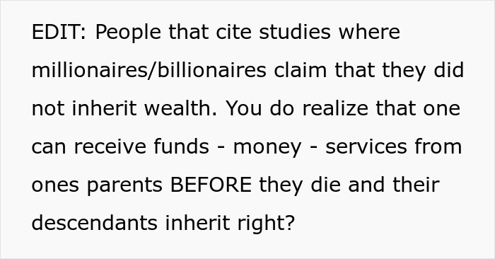 Eye-Opening Online Thread Talks About Rich People And The Idea That They're "Self-Made"