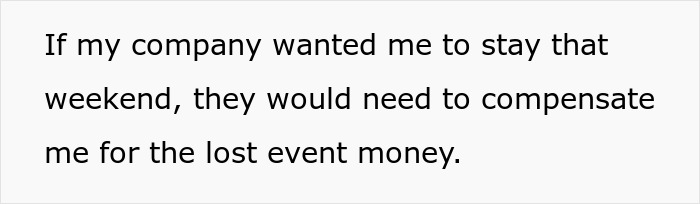 "Won't Pay Me For My Cancelled Event? Pay Me To Go Instead": Employee Makes Boss Cover £4,000 In Expenses After Refusal To Refund Canceled Trip "Won't Pay Me For My Cancelled Event? Pay Me To Go Instead": Employee Makes Boss Cover £4,000 In Expenses After Refusal To Refund Canceled Trip